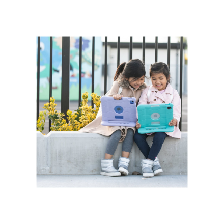 Targus Kid’s Antimicrobial Case | Tablet case | For iPad Air 11-inch (M2), iPad 10.9-inch (10th gen), iPad Air 10.9-inch (5th and 4th gen), and iPad Pro 11-inch (4th, 3rd, 2nd, and 1st gen) | Purple
