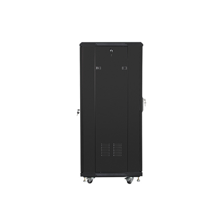 Lanberg | Rack cabinet 19" free-standing 27U/600x600 (flat pack) | FF01-6627-12B | Black