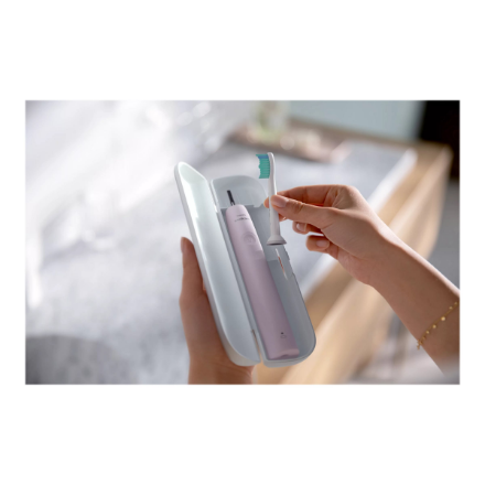 Philips | Sonic Electric Toothbrush | HX3651/11 Sonicare | Rechargeable | For adults | Number of brush heads included 1 | Number of teeth brushing modes 1 | Sonic technology | Sugar Rose