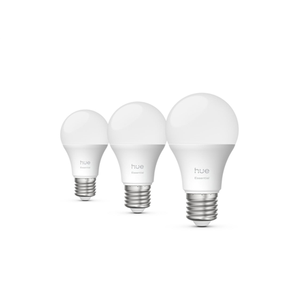 Philips Hue E WCA 806 A60 3P EU | E27 | 8 W | 16 million colours, White and colour light | Bluetooth and Zigbee