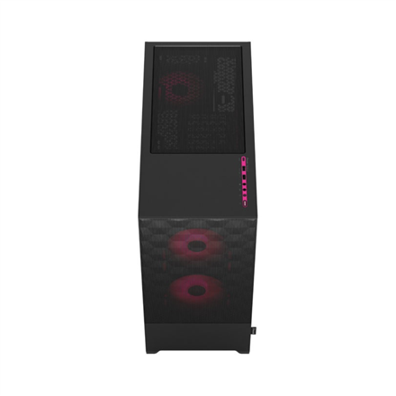 Fractal Design | Pop Air RGB | Side window | Magenta Core TG Clear Tint | ATX, mATX, Mini ITX | ATX