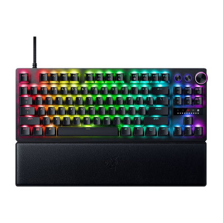 Razer | Huntsman V3 Pro Tenkeyless | Gaming Keyboard | Wired | US | Analog Optical | Black