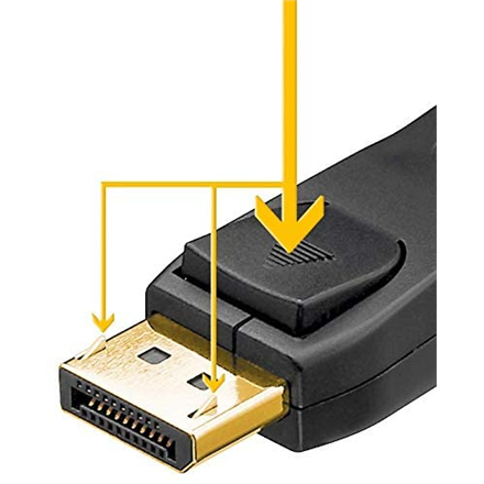 Goobay | Connector Cable 1.2 | Displayport | 3 m