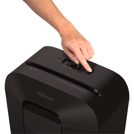 Cross-Cut | LX45 | Black | Paper shredding | Credit cards shredding | Traditional