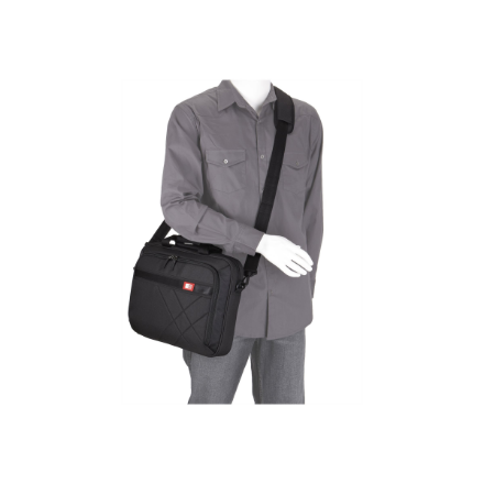 Case Logic | DLC115 | Fits up to size 15 " | Messenger - Briefcase | Shoulder strap | Black