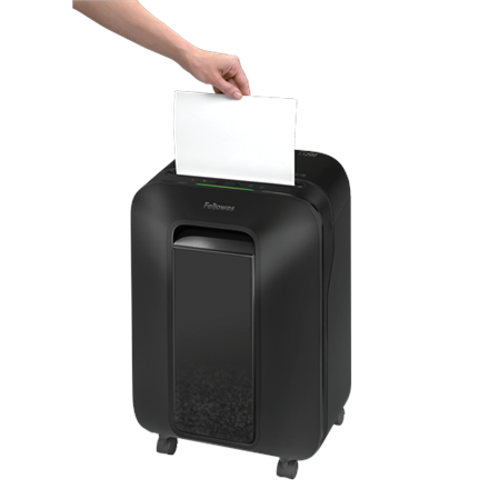 Micro-Cut | LX200 | Black | Paper shredding | Credit cards shredding | Traditional