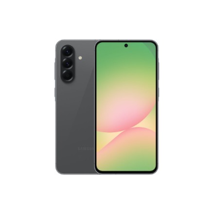 Samsung | Galaxy | A56 A566 | Graphite | 6.7 " | Super AMOLED | 1080 x 2340 pixels | Internal RAM 8 GB | 128 GB | Dual SIM | 5G | Main camera resolution 50+12+5 MP | Secondary camera resolution 12 MP | Android | 15 | 5000 mAh