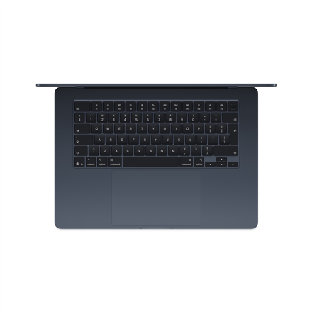 Apple MacBook | Air | Midnight | 15 " | 2880 x 1864 pixels | Apple M4 | 16 GB | Solid-state drive capacity 512 GB | Apple M4 chip 10-core CPU/10-core GPU | macOS | 802.11ax | Bluetooth version 5.0 | Keyboard language Russian | Keyboard backlit | Warranty 12 month(s)
