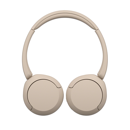 Sony | Wireless Headphones | WH-CH520 | Wireless | On-Ear | Microphone | Beige | Noise canceling | Wireless