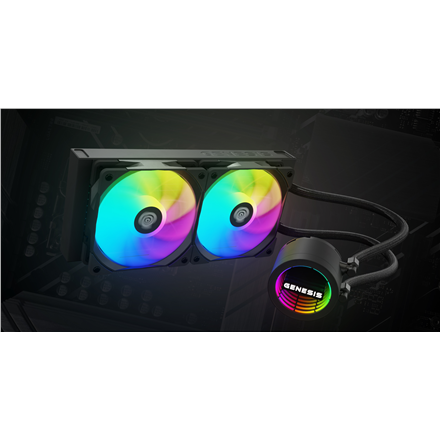 Genesis AIO Liquid Cooler | Hydria 240 ARGB | Intel, AMD