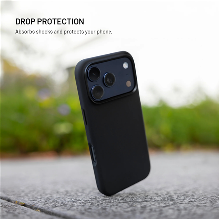 Fixed MagFlow | Back cover | Samsung | Galaxy S26 | Liquid Silicon | Black