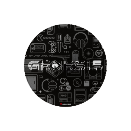 Genesis Protective Floor Mat Tellur 300 Round Gear Polyester | Floor Mat | Multicolor