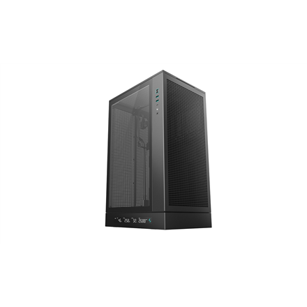Deepcool CH270 DIGITAL | Black | Mini-Tower | ATX PS2