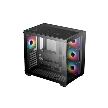 Deepcool CG530 4F | Black | Mid Tower | ATX PS2