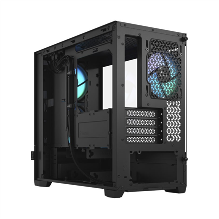 Fractal Design | Pop Mini Air RGB | Side window | Black TG Clear Tint | mATX, Mini ITX | ATX