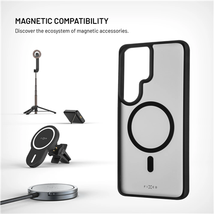 Fixed MagMisty | Back cover | Samsung | Galaxy S26 Ultra | Polycarbonate/TPU | Black