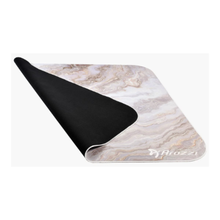 Arozzi Zona Square Floor Pad | White Marble