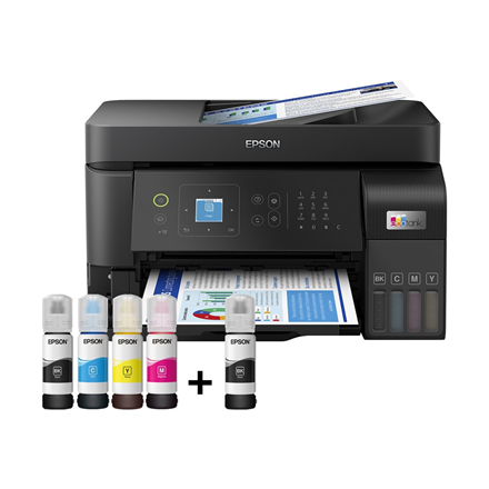 Epson | Multifunctional printer | EcoTank L5590 | Inkjet | Colour | Inkjet Multifunctional Printer | A4 | Wi-Fi | Black