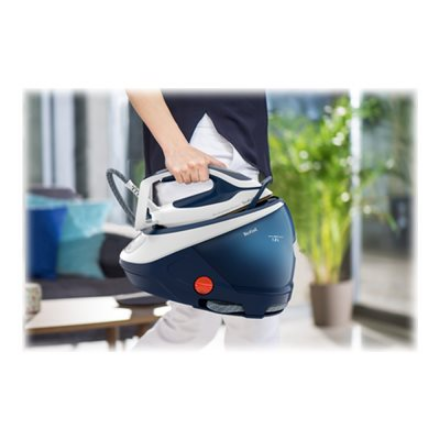 TEFAL | Steam Generator | GV9221E0 Pro Express Protect | 2600 W | 1.8 L | 7.6 bar | Vertical steam function | Calc-clean function | Blue/White