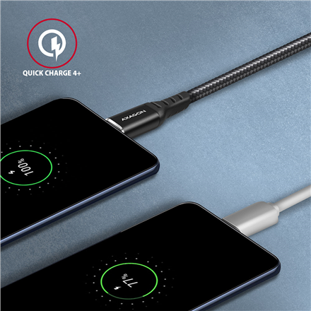 AXAGON | Data and charging cable, 2 m | BUCM-CM20AB | USB Type C to USB Type C