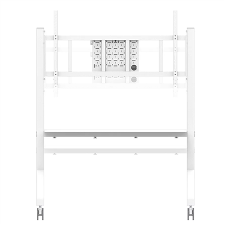 Neomounts Floor stand | FL50-575WH1 TV trolley | Adjustable Height | 65-110 " | Maximum weight (capacity) 125 kg | White