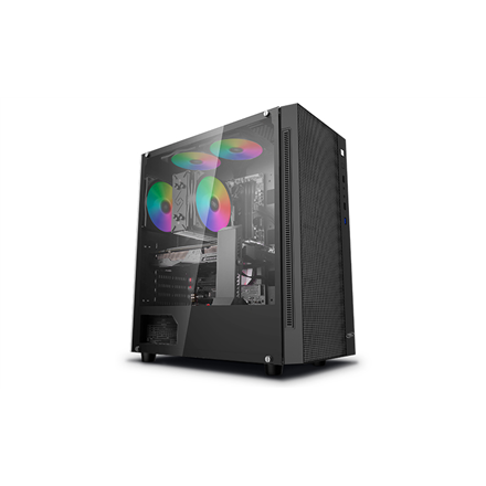 Deepcool | MATREXX 55 MESH | Side window | Black | E-ATX | ATX PS2 (Length less than 170mm)