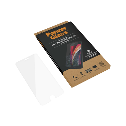 PanzerGlass | Screen Protector | Apple | Iphone 6/6s/7/8/SE (2020) | Glass | Crystal Clear | Clear Screen Protector