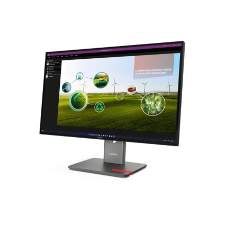 Lenovo | ThinkVision | P27Q-40 | 27 " | IPS | 16:9 | 120 Hz | 4 ms | 350 cd/m² | HDMI ports quantity 1 | Eclipse black | Warranty 36 month(s)
