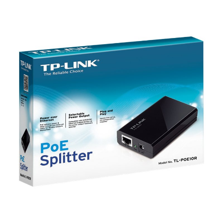 TP-LINK | PoE Splitter | TL-PoE10R | Ethernet LAN (RJ-45) ports 2x10/100/1000