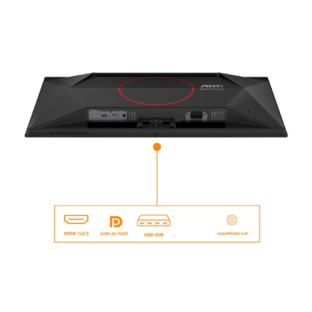 AOC Q27G41ZDF | 27 " | QD-OLED | QHD | 16:9 | 240 Hz | 0.03 ms | 2560 x 1440 pixels | 400 cd/m² | HDMI ports quantity 1 | Black