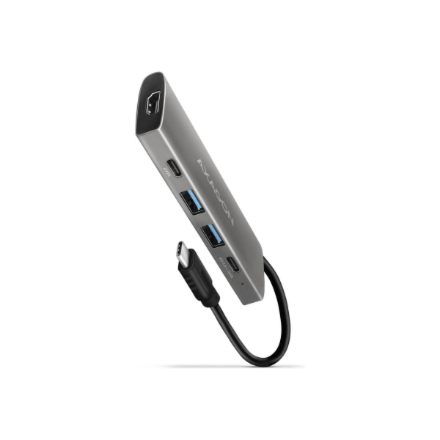 AXAGON Multi-port USB-C 10Gbps hub, 13cm | HMC-5G21