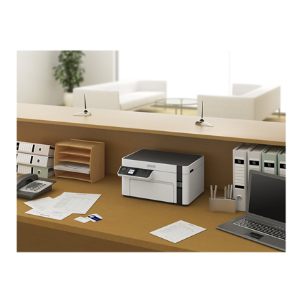 Epson | Multifunction compact printer | EcoTank M2120 | Inkjet | Mono | A4 | Wi-Fi | White