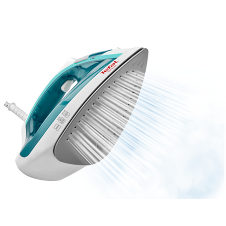 TEFAL | Steam Iron | FV1710 | Steam Iron | 1800 W | Water tank capacity 200 ml | Continuous steam 24 g/min | Steam boost performance 80 g/min | White/Green