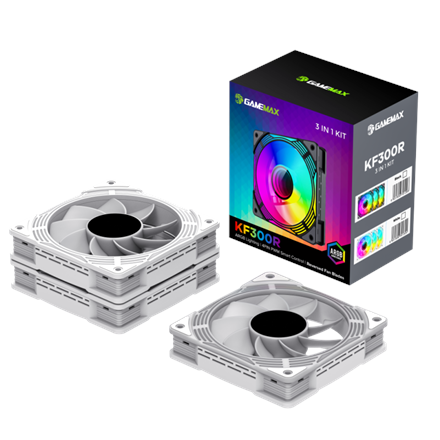 Gamemax Case Fan | KF300R WH | White
