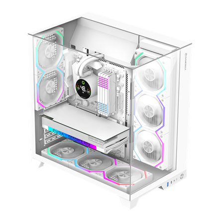 Gamemax Case | INFINITY PRO WH | ATX