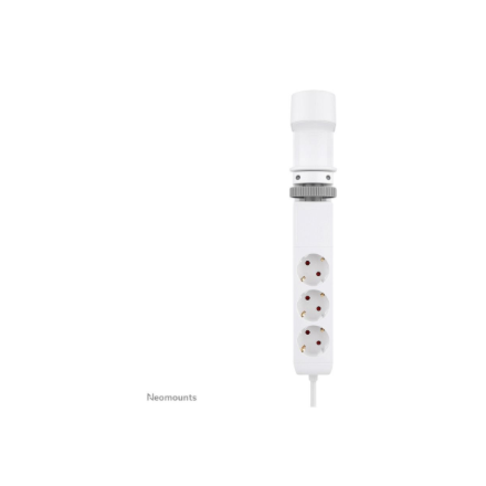 Neomounts | Desk socket with clamp and USB-C and USB-A ports - Quick charge | DS22-840WH6 | White