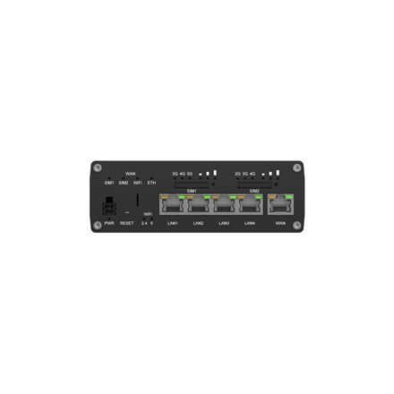 Teltonika Dual Modem Router | RUTM56 | 802.11ac | 10/100/1000 Mbit/s | Ethernet LAN (RJ-45) ports 4 | Mesh Support Yes | MU-MiMO Yes | No mobile broadband