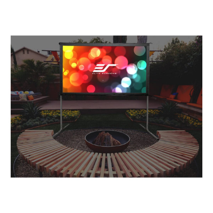 Elite Screens | Yard Master 2 Mobile Outdoor screen CineWhite | OMS100H2 | Diagonal 100 " | 16:9 | Viewable screen width (W) 222 cm