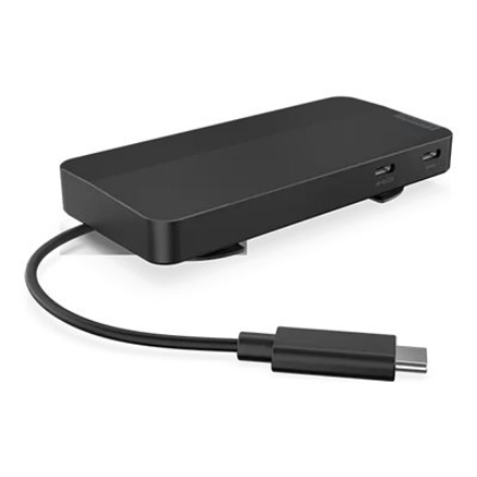Lenovo | USB-C Dual Display Travel Dock with Adapter | 40B90100EU | Ethernet LAN (RJ-45) ports 1 | DisplayPorts quantity 1 | USB 3.0 (3.1 Gen 1) ports quantity 1 x USB-A 10 Gbps, 2 x USB-C 10 Gbps | HDMI ports quantity 1 | 65 W | Warranty 36 month(s)
