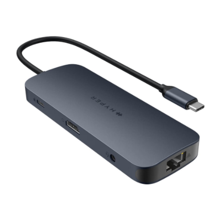 Hyper | HyperDrive EcoSmart Gen.2 Universal USB-C 10-in-1 Hub with 140 W PD3.1 Power Pass-thru | Ethernet LAN (RJ-45) ports 1 | HDMI ports quantity 1