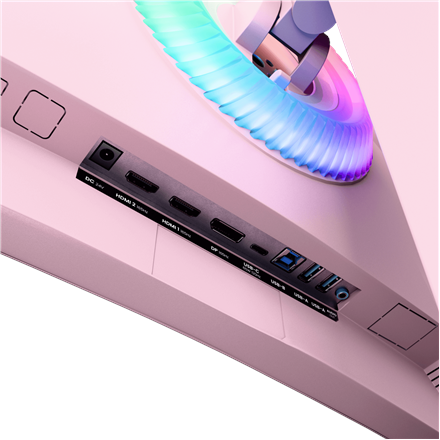 Arozzi Nova | 49 " | VA | 32:9 | 165 Hz | 4 ms | 5120 x 1440 pixels | 350 cd/m² | HDMI ports quantity 2 | Pink