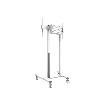 Neomounts Floor stand | FL55-875WH1 TV trolley | Adjustable Height | 55-100 " | Maximum weight (capacity) 110 kg | White