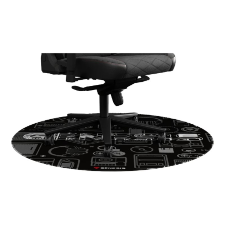 Genesis Protective Floor Mat Tellur 300 Round Gear Polyester | Floor Mat | Multicolor