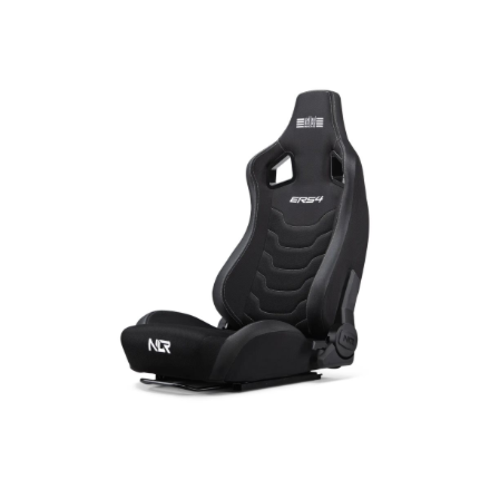 Next Level Racing | SIMAERO Mesh Fabric | Reclining Seat | ERS4 Elite Fabric & SimAero Mesh Edition | Black