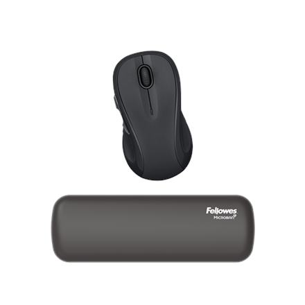 Fellowes | Breyta Palm Wrist Rest | Black