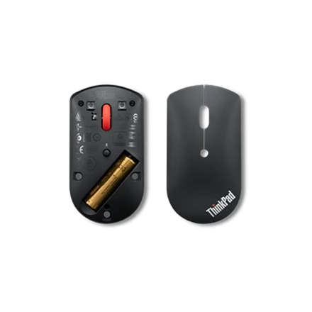 Lenovo | ThinkPad Bluetooth Silent Mouse w/o battery | Wireless | Bluetooth 5.0 | Black | 1 year(s)