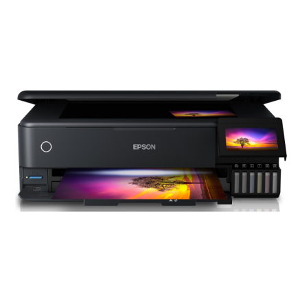 Epson | Multifunctional Printer | EcoTank L8180 | Inkjet | Colour | Inkjet Multifunctional Printer | A3+ | Wi-Fi | Black