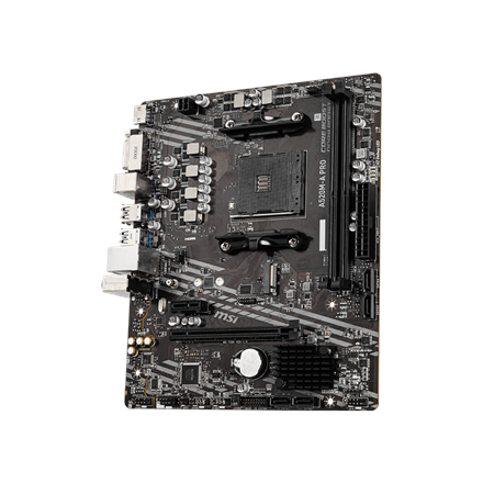 MSI | A520M-A PRO | Processor family AMD | Processor socket AM4 | DDR4 | Memory slots 2 | Chipset AMD A | Micro ATX