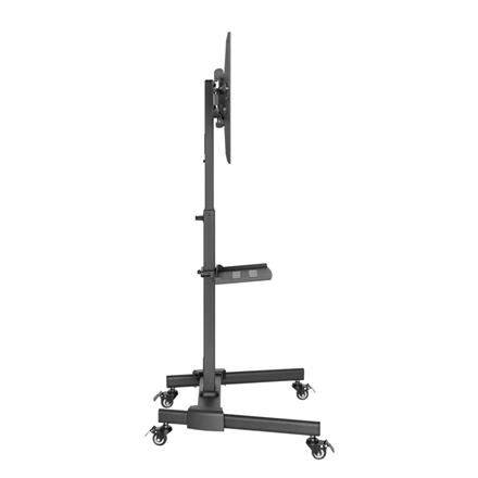 Goobay Floor stand | TV Presentation Stand Basic, Size L | Height adjustment | 37-70 " | Maximum weight (capacity) 35 kg | Black