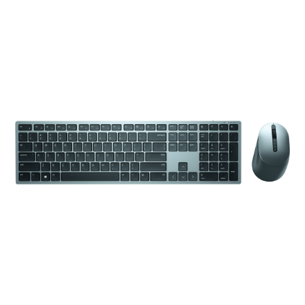 Dell | Premier Multi-Device Keyboard and Mouse | KM7321W | Keyboard and Mouse Set | Wireless | Batteries included | Wireless connection | Russian | Titan grey